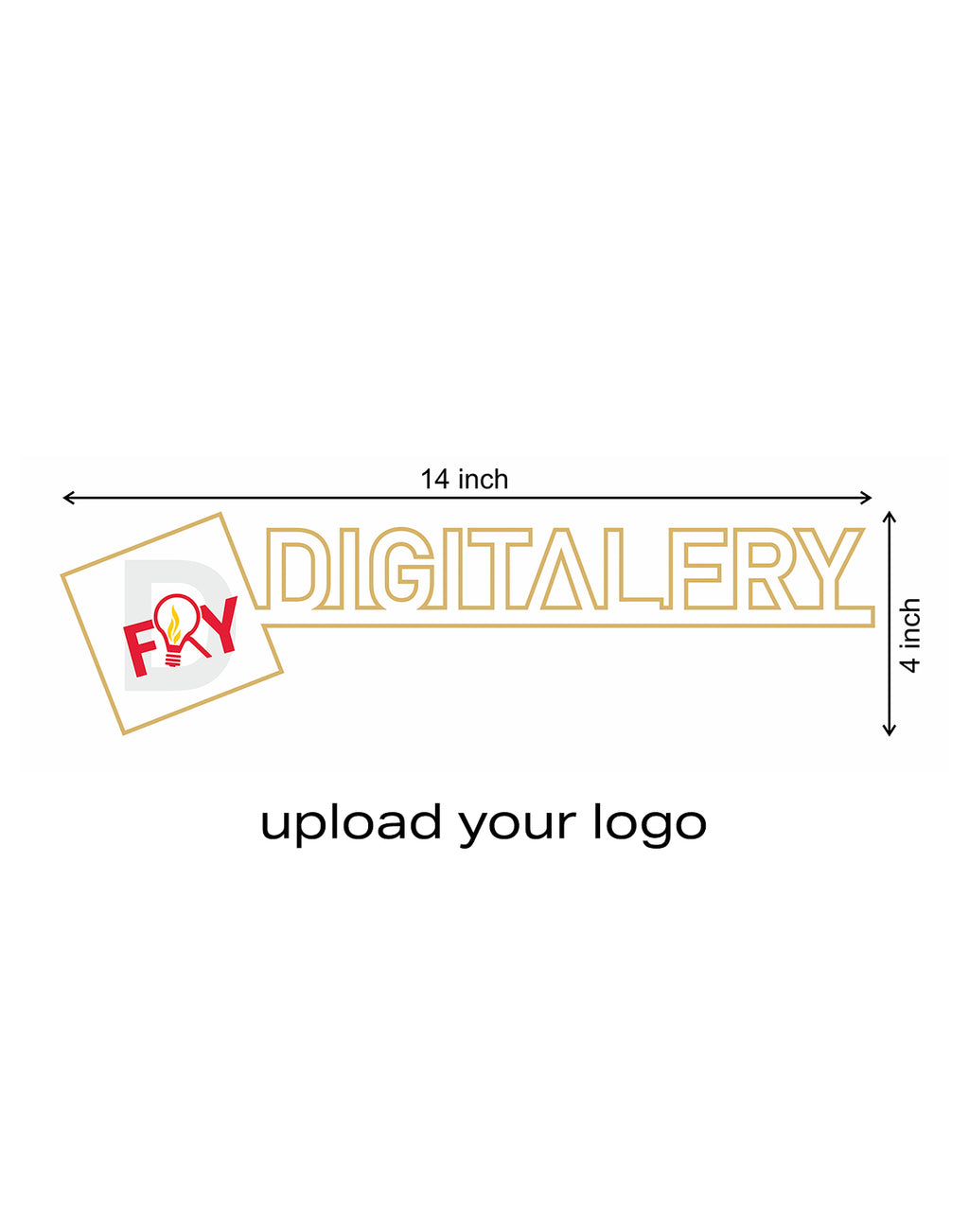 Premium Acrylic Brand Cutout Nameplates