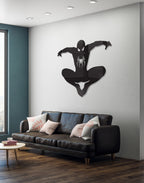 Spiderman silhouette – Premium Acrylic Wall Art