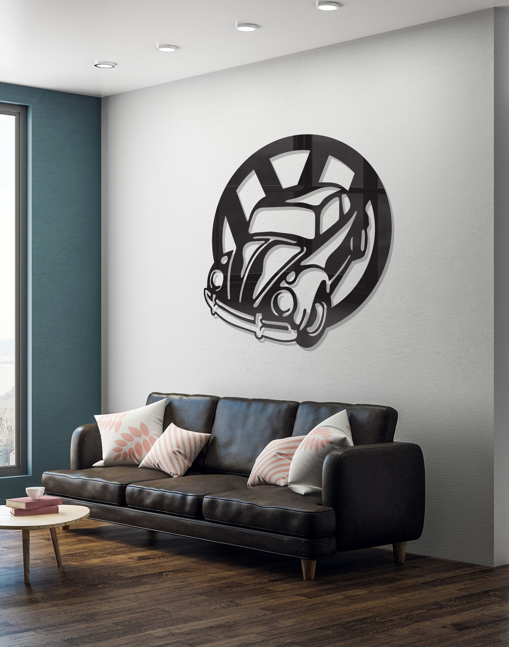 Modern Car silhouette – Premium Acrylic Wall Art