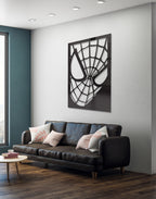 Spiderman frame silhouette – Premium Acrylic Wall Art