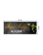 Marble Finish Acrylic Nameplate – Luxury Meets Personalization