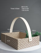 MDF Gift Basket – Premium Patterned Design
