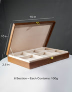 Premium Gift Box - 6 Section - Minimum 10 pcs