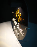Solar Signature Name Plate - Luxury Black & Gold