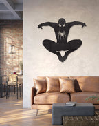 Spiderman silhouette – Premium Acrylic Wall Art