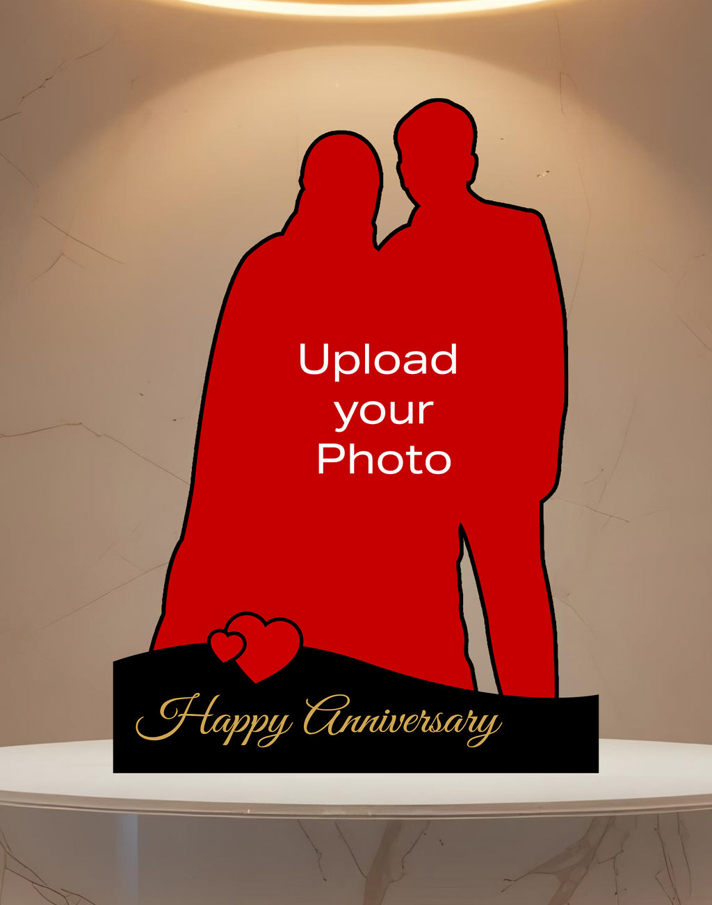 Personalized Couple Acrylic Photo Standee | Anniversary Special