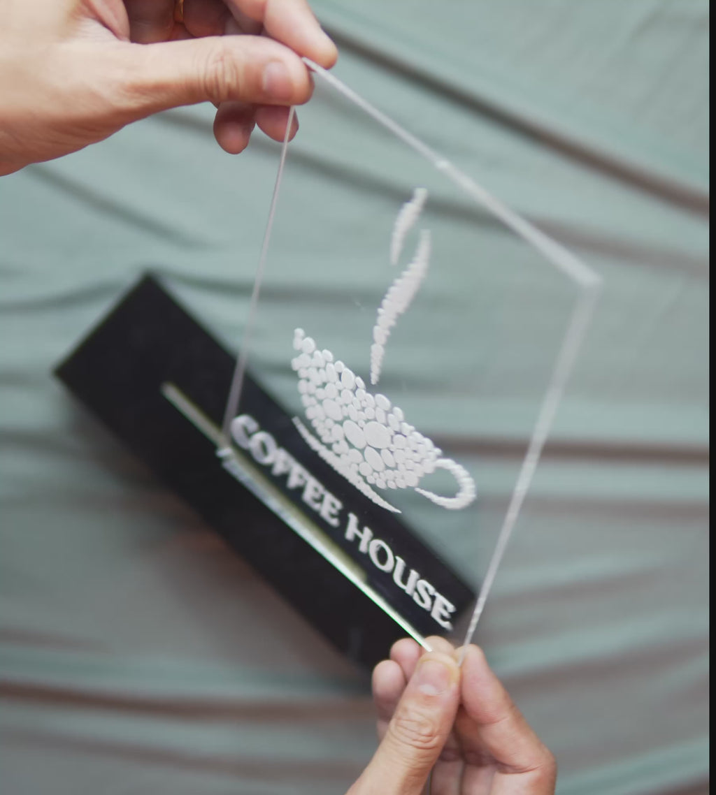 Personalized 3D Engraved Acrylic Night Lamp
