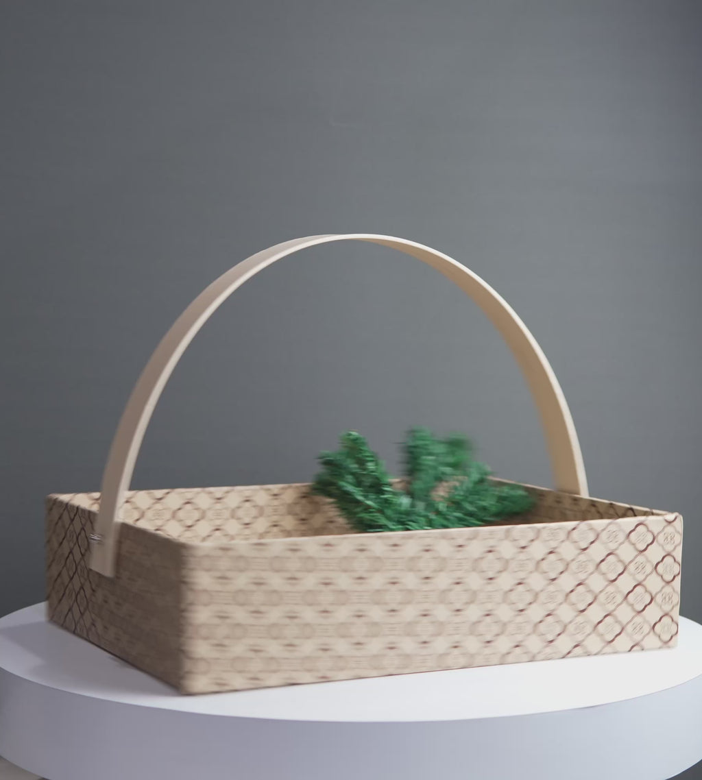 MDF Gift Basket – Premium Patterned Design