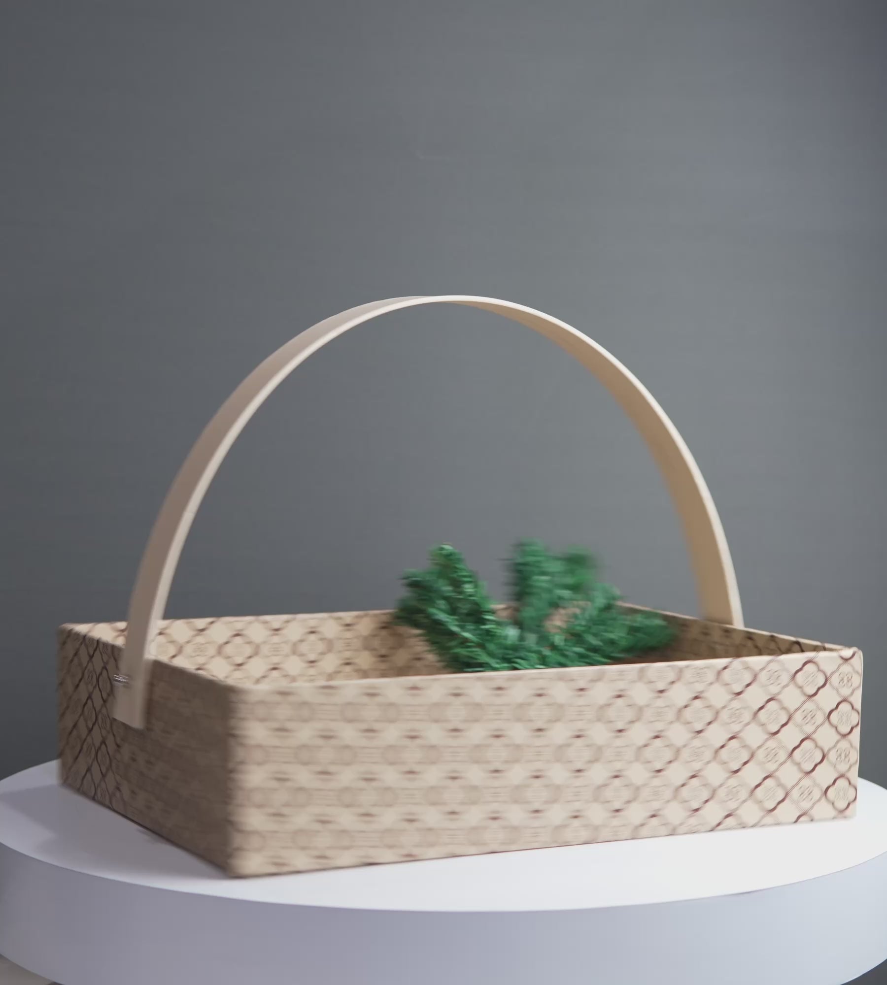 MDF Gift Basket – Premium Patterned Design