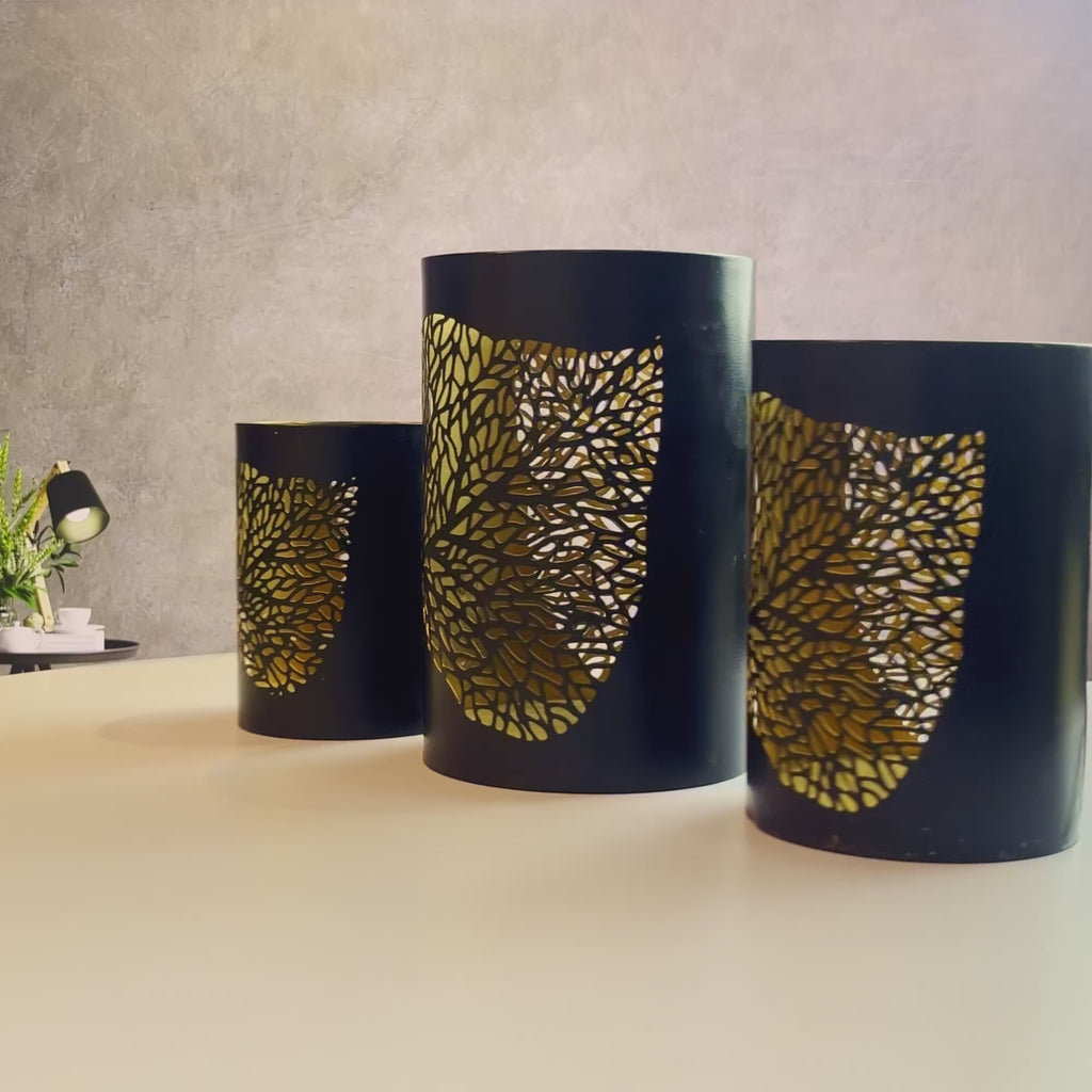 Set of 3 Premium Candle Holders