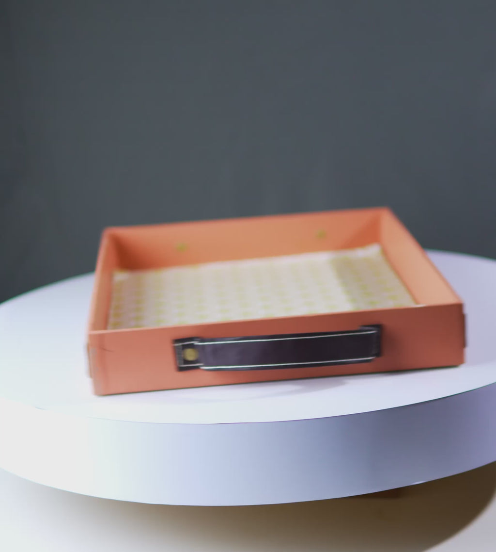 Premium MDF Tray – Elegant Wooden Serving Tray
