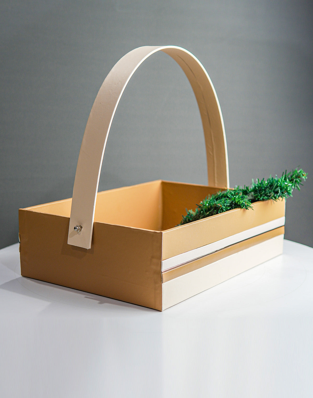 MDF Basket Gift Hamper for Weddings, Birthdays, Diwali, Corporate Gifting