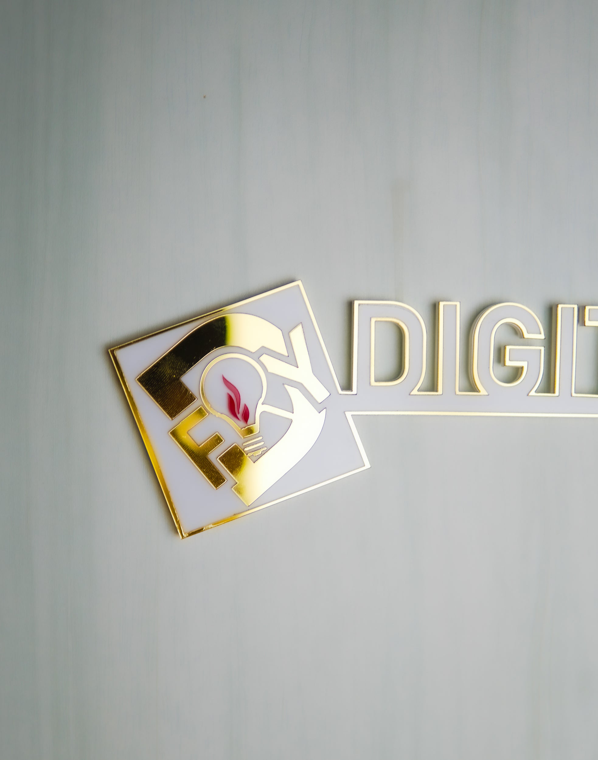 Premium Acrylic Brand Cutout Nameplates