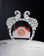 Divine Radha Krishna Swing – Premium Acrylic Decor